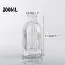 Mini Transparent Glass Flower Vase Nordic Hydroponic Plant Decor 6