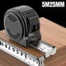 Stainless Steel Tape Measure High Precision Retractable Measuring Tool For Home And Woodworking 2
