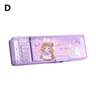 Password Lock Pencil Box Double Layer Stationery Storage Case For Students 4