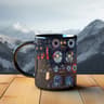 Spaceship Instrument Panel Ceramic Coffee Mug Sci Fi Novelty Cup 7
