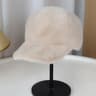 Plush Faux Fur Winter Snapback Baseball Cap Solid Color Unisex Hat 1