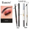 Thin Head Waterproof Double Ended Eyebrow Pencil With Brush 1