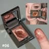 Chameleon Dark Green Eyeshadow Palette Sparkling Pearlescent Finish 6