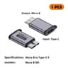 USB C 30 Micro B To Type C Adapter For External Hard Drive 1