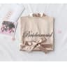 Floral Bride Bridesmaid Short Kimono Robe For Wedding Party 17