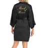 Floral Bride Bridesmaid Short Kimono Robe For Wedding Party 7