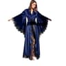 Black Silk Satin Lace Trim Kimono Long Wedding Photo Shoot Robe 3