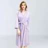 Unisex Waffle Bathrobe Quick Dry Sauna Homewear For Spring And Summer 10
