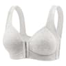 Fallsweet Seamless Front Closure Wire Free Push Up Bralette Full Coverage 6