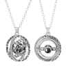 100 Languages I Love You Projection Pendant Necklace For Couples 2