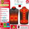 23 Zone USB Heated Jacket Winter Self Heating Coat For Men And Women 0