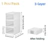 6 Layer Transparent Sneaker Shoe Storage Organizer Box 1