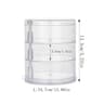 360 Degree Rotating Jewelry Storage Box With Cover 3