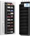 10 Tier Over The Door Shoe Organizer With Deep Pockets 1