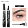 LongLasting Waterproof Eyebrow Pencil  4Prong Microblade Effect Pen 10