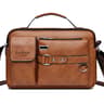 Retro Waterproof Messenger Laptop Briefcase For Men 3