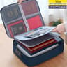 Large Capacity Document Storage Bag Certificate And Passport Organizer 1