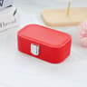 Portable Snap Button Jewelry Storage Box For Earrings Necklace And Rings 5