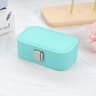 Portable Snap Button Jewelry Storage Box For Earrings Necklace And Rings 7
