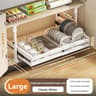 Pull Out Kitchen Cabinet Organizer Sliding Drawer Basket Shelf 3