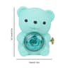 Eternal Rose Bear Jewelry Gift Box Romantic Rotating Rose Case 3