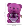 Eternal Rose Bear Jewelry Gift Box Romantic Rotating Rose Case 4