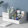 Plastic Makeup Storage Box Drawer Cosmetic Organizer 1