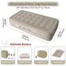 Self Inflating Camping Air Mattress Portable Double Inflatable Sleeping Pad With Built In Pump 3