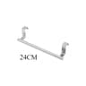 Over Cabinet Towel Rack Punch Free Steel Towel Rod Organizer 1