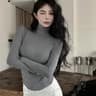 Classic Womens Turtleneck Sweater Warm Thermal Long Sleeve Knit Pullover 1