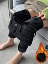 Womens Fleece Lined High Waist Jeans Warm Stretch Winter Skinny Pants 1