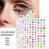 GlamPearl Self Adhesive Face Pearls Stick On Face Gem Stickers Makeup Rhinestone Pearl Set 4