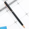 Rose Gold Custom Engraved Ballpoint Pens Slim Metal Personalized Logo Pens Bulk Set 16