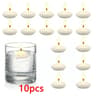 Romantic Floating Disc Candles Unscented Mini Candle Set For Wedding Bath And Party Decor 2