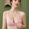 Lightweight Summer Nursing Bra Front Opening Wireless Maternity Bralette 6
