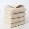 Pure Cotton Square Towels Soft Face Wash Towels Absorbent 30x30cm 4 Pack 1