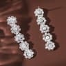 Elegant Pearl Petal Ball Earrings For Women Fashion Party And Holiday Jewelry 3