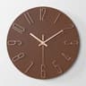 12 Inch Silent Analog Wall Clock Battery Powered Classic Home Office Design 7