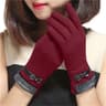 Womens Winter Gloves Touch Screen Thermal Fleece Lined Warm Full Finger Gloves 6
