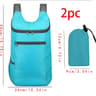 Foldable Travel Backpack Waterproof Weekend Travel Bag Lightweight Large Capacity Backpack 7