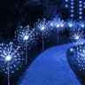 Solar Firework Garden Lights Waterproof LED Dandelion Lawn Decor 5
