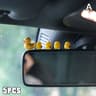 Mini Duck Car Decoration Set Cute Dashboard Ornaments Car Interior Accessories 2