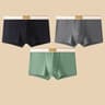 Mens Cotton Boxer Shorts Pack Breathable Comfortable Everyday Underwear Set 4