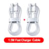 100W USB C Fast Charging Cable Type C Data Cable Quick Charge Cord 3