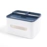 Multi Functional Desktop Storage Box Tissue Organizer With Drawer And Remote Holder 1