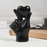 Romantic Love Gesture Resin Couple Figurine For Modern Home Decor 1