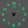 Modern 3D DIY Wall Clock Acrylic Mirror Large Decorative Clock 15