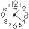 Modern 3D DIY Wall Clock Acrylic Mirror Large Decorative Clock 29