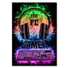 Gaming Room Wall Art Set 3 Piece Gamepad Canvas Posters Punk Style Decor 1