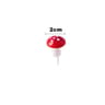 Mini Mushroom Decorations Fairy Garden Bonsai Miniature Decor Set 1